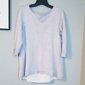 White House Black Market open back sweater